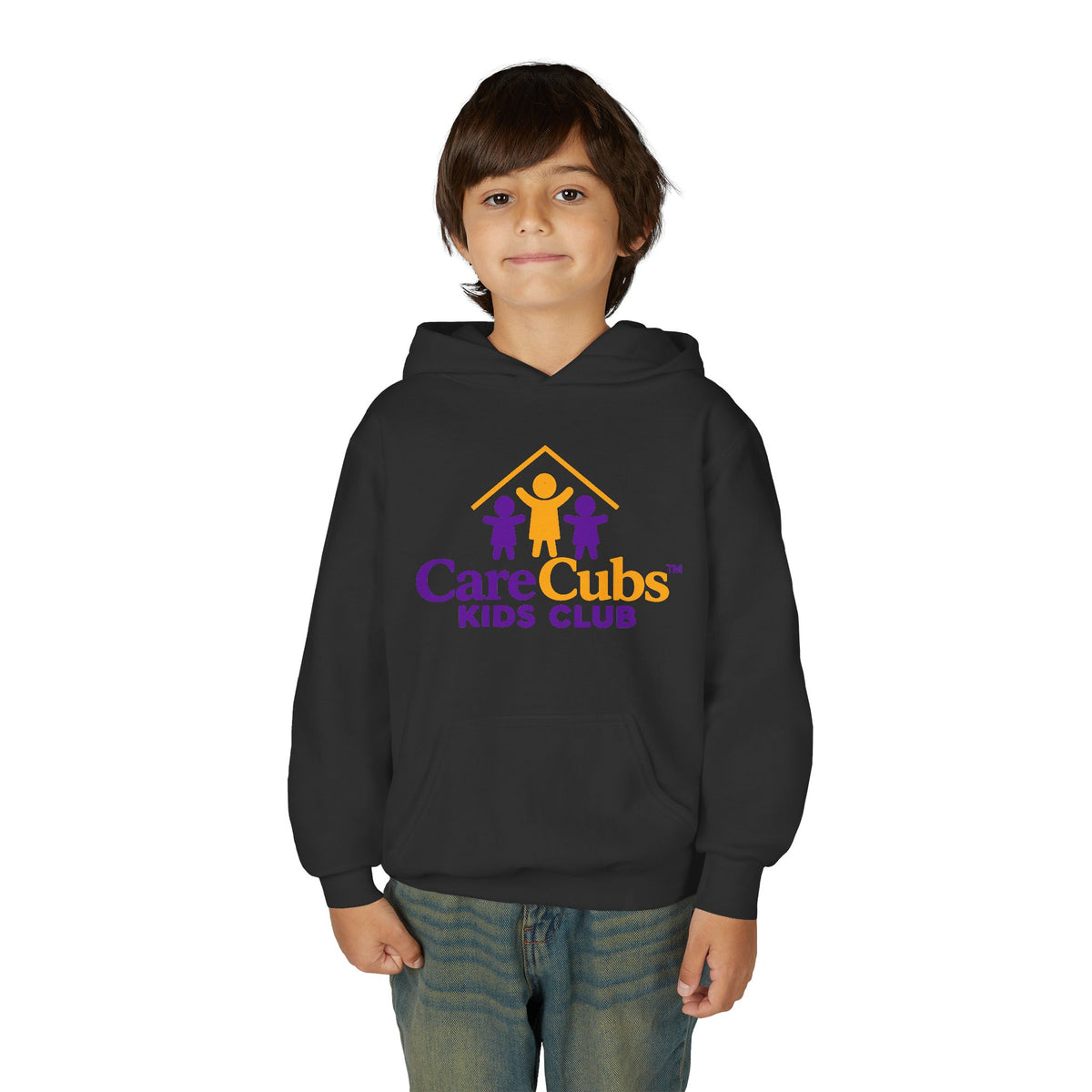 Youth Hoodie — CareCubs Kids Club Logo Sweatshirt