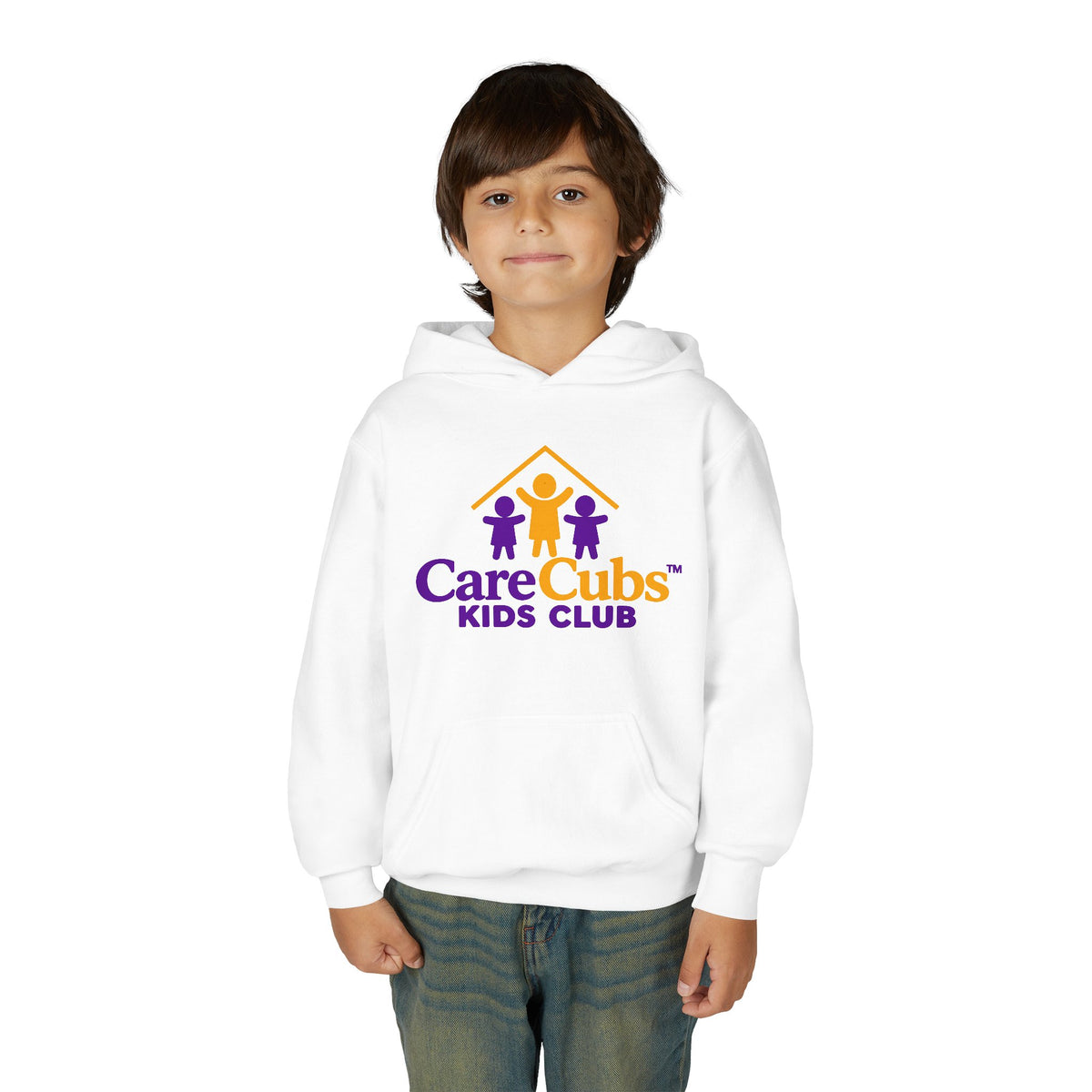 Youth Hoodie — CareCubs Kids Club Logo Sweatshirt