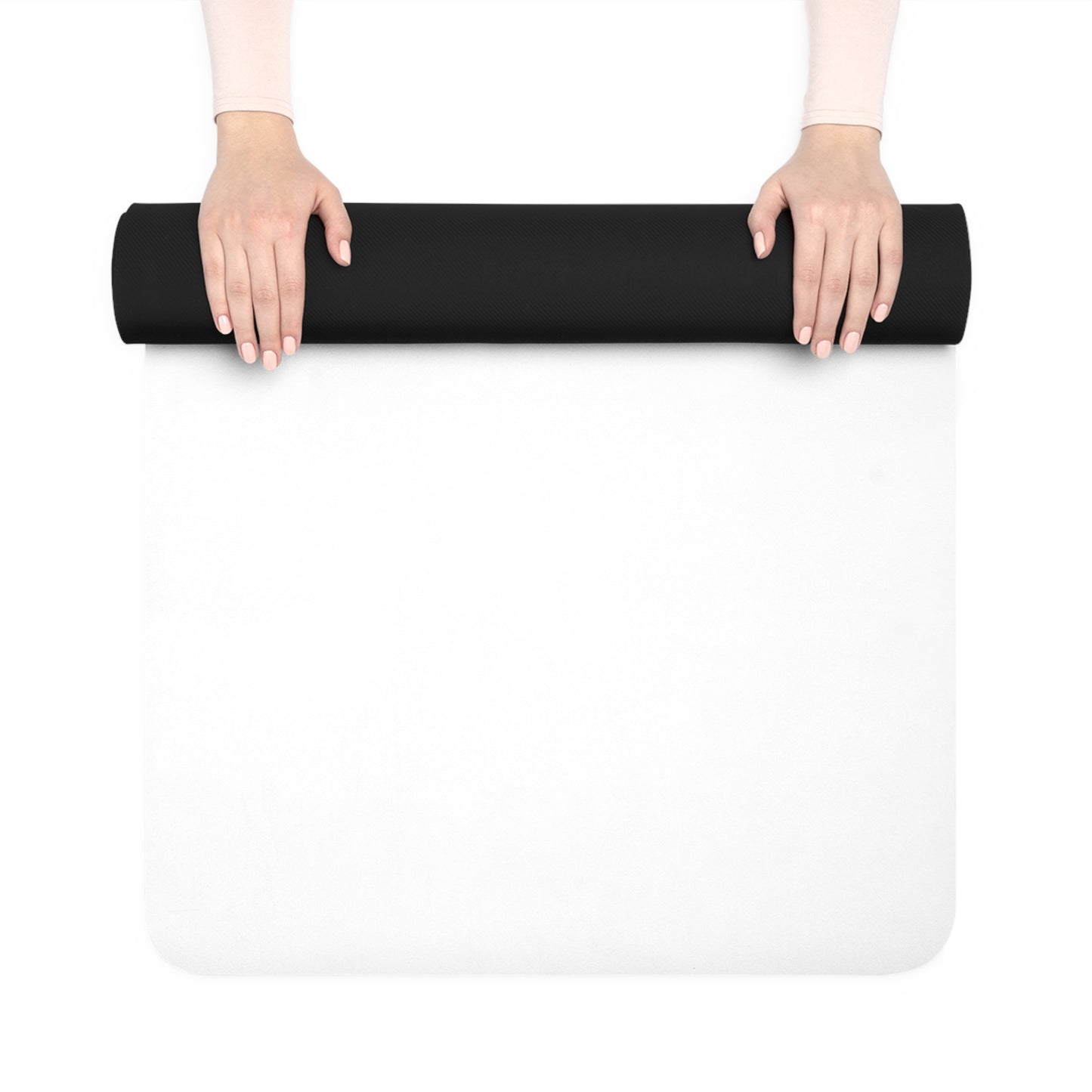 Eco-Friendly Rubber Yoga Mat - Stylish Design for Mindful Practice