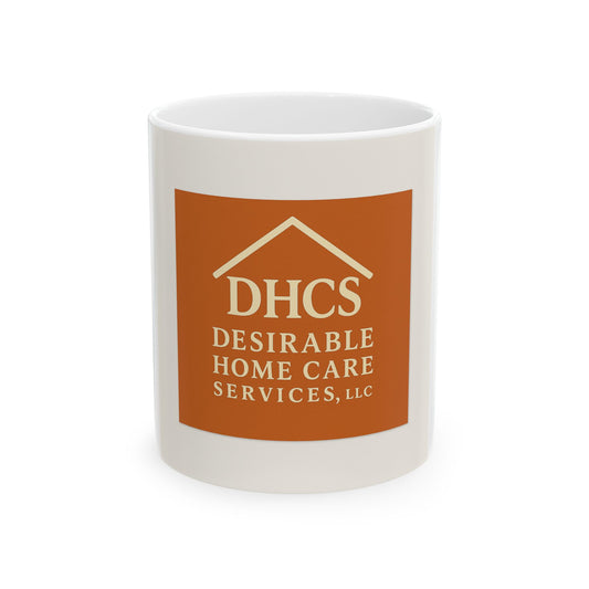 Personalized Ceramic Mug for Home Care Services - Ideal Gift for Caregivers