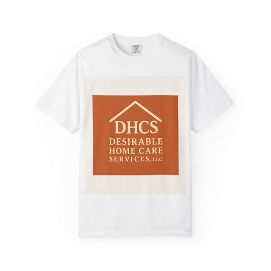 Comfortable Unisex T-shirt with DHCS Home Care Services Logo
