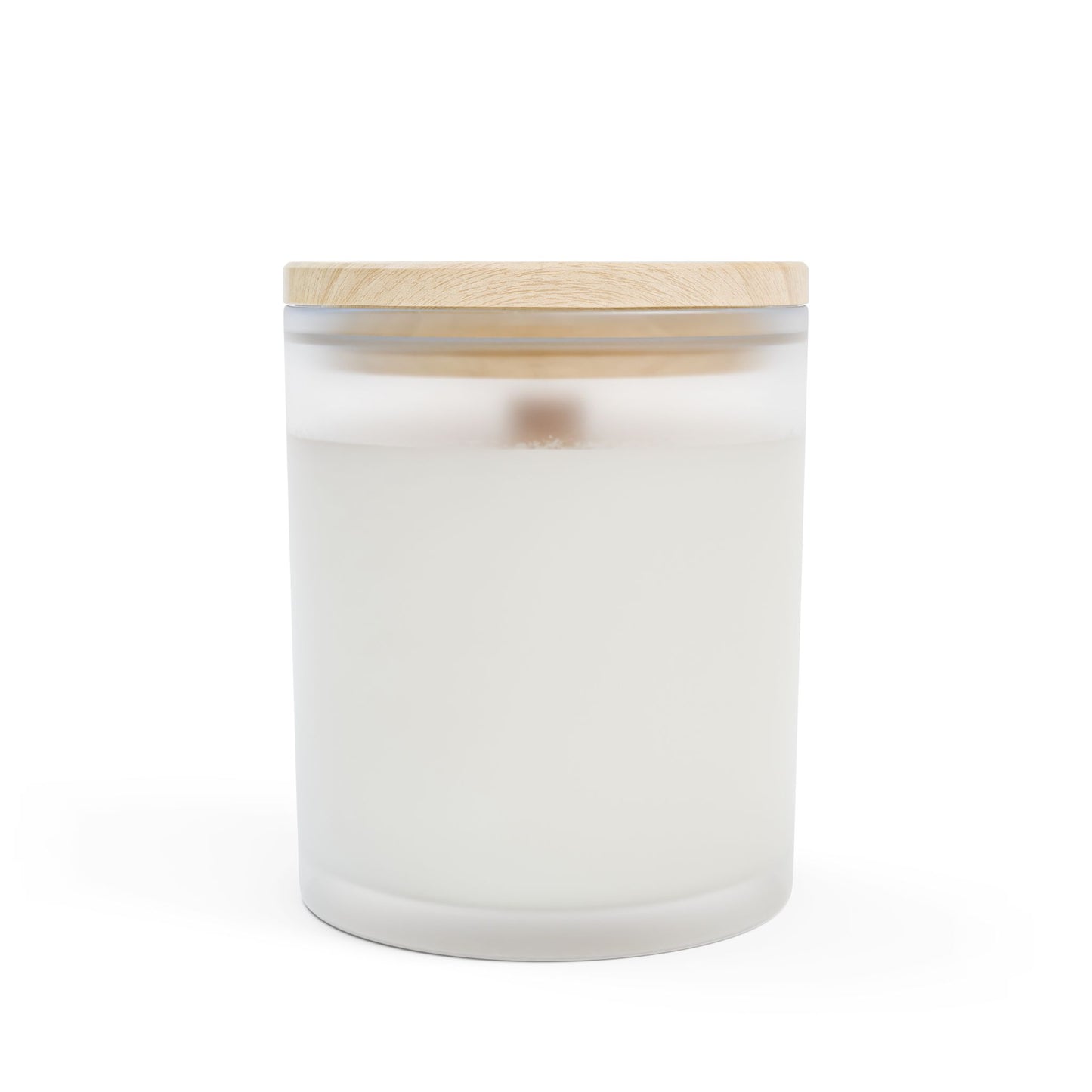 Paint & Sip Candle — 'Care Is The Culture' Frosted Glass 11oz Scented Candle