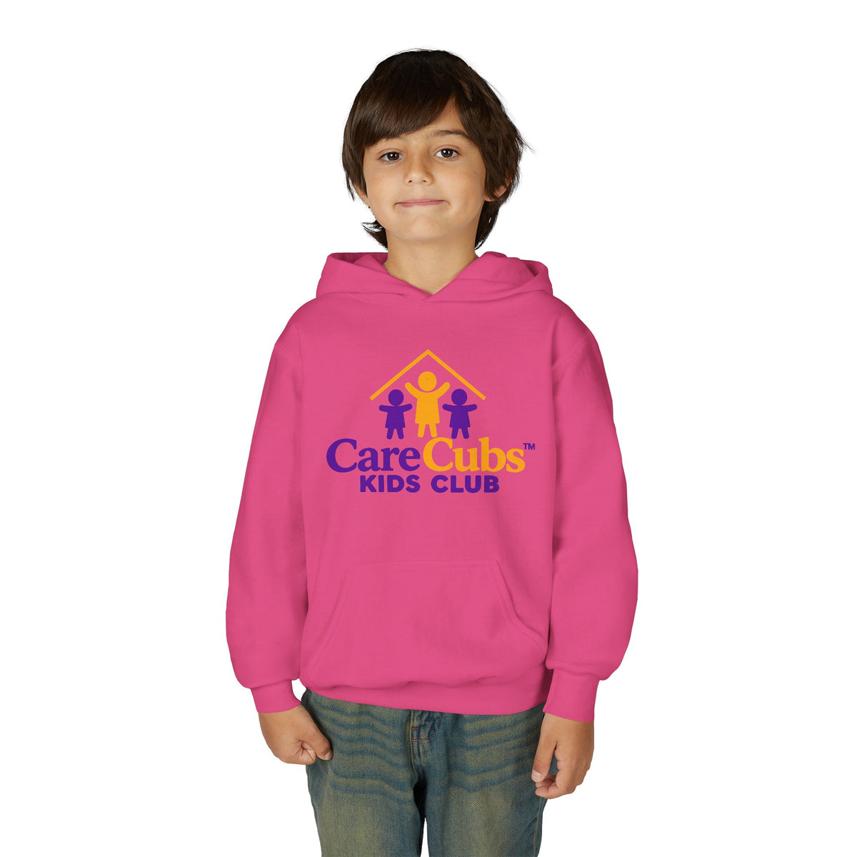 Youth Hoodie — CareCubs Kids Club Logo Sweatshirt