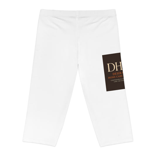 Stylish Women's Capri Leggings - Perfect for Leisure and On-the-Go