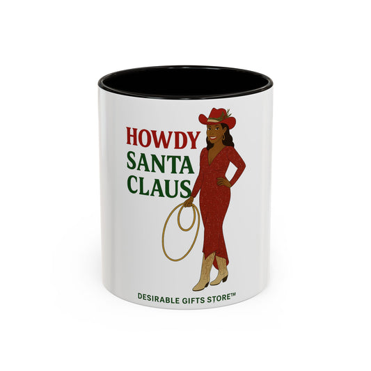 Colorful Santa Claus Mug, Holiday Gifts, Fun Coffee Cup, Christmas Decor, Unique Present, Cheerful Drinkware