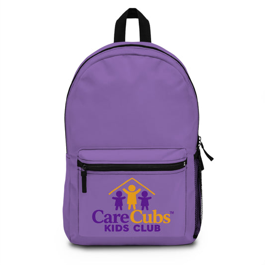 CareCubs Kids Club Backpack — Purple Children's School Bag