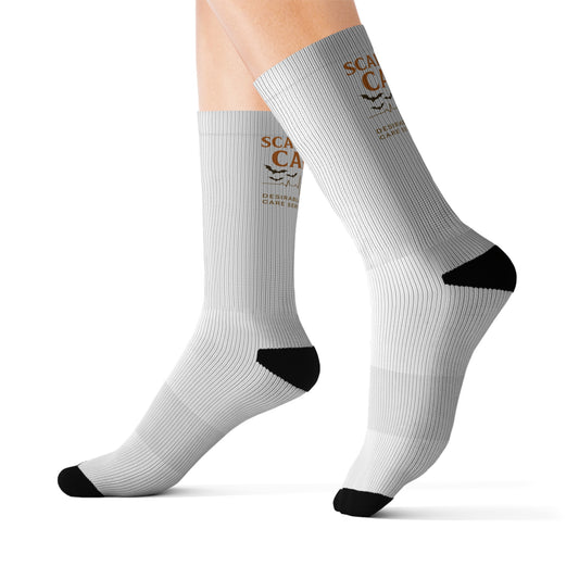 Halloween Sublimation Socks, Cozy Fall Socks, Cute Pumpkin Socks, Gifts for Pumpkin Lovers, Fun Holiday Accessories