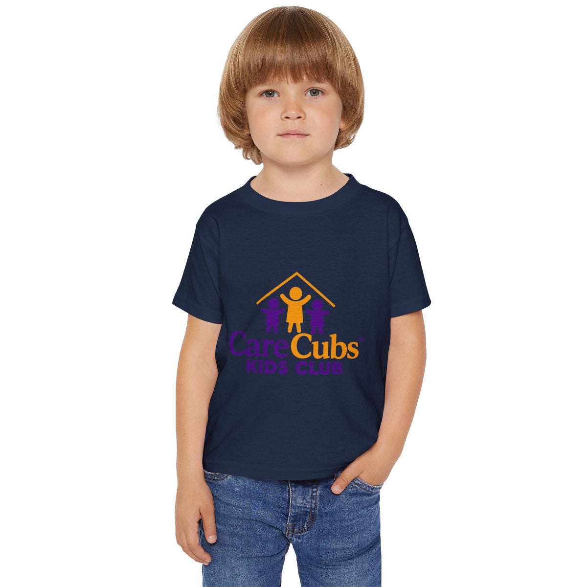 CareCubs Kids Club Toddler T‑Shirt — Cute Daycare/Preschool Logo Tee