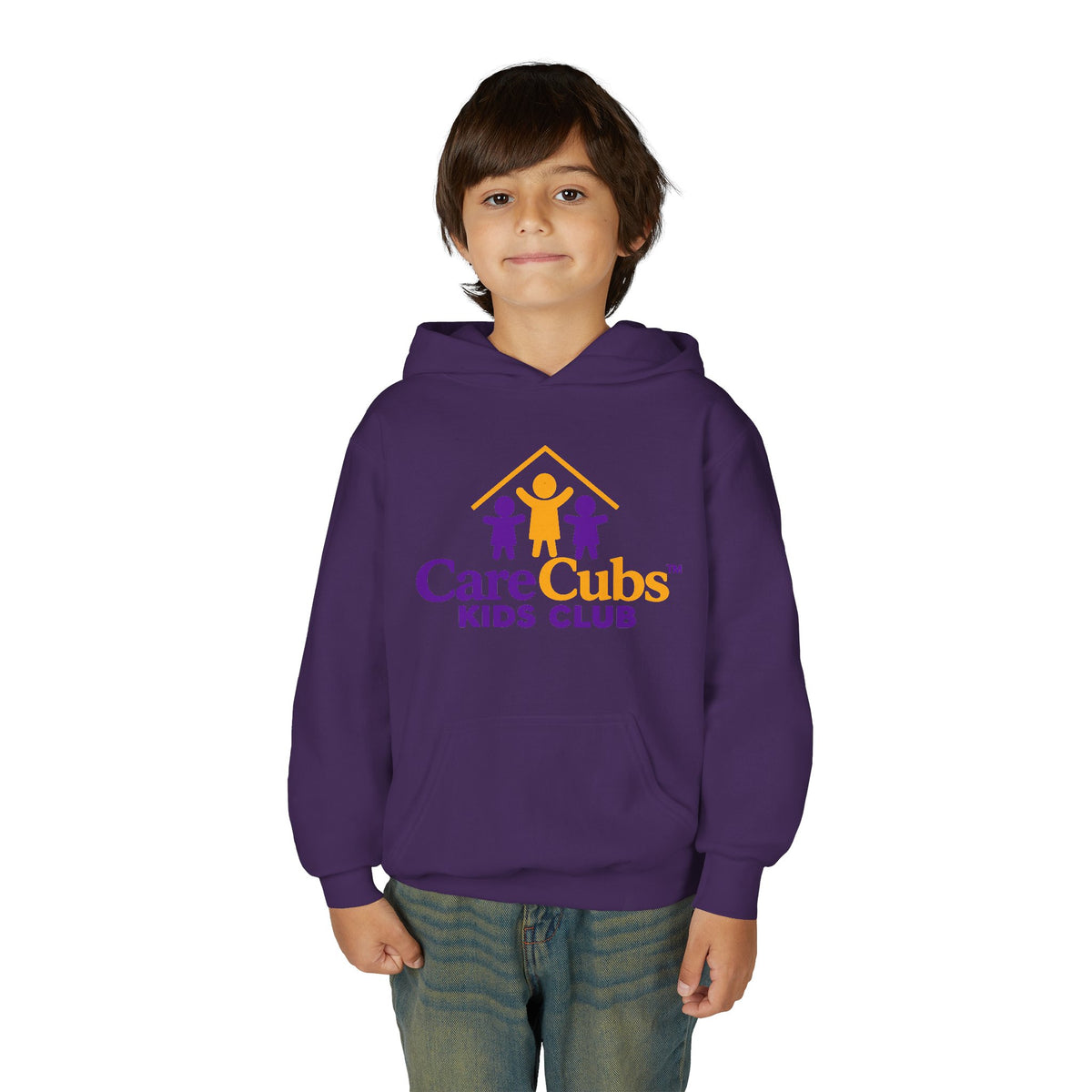 Youth Hoodie — CareCubs Kids Club Logo Sweatshirt