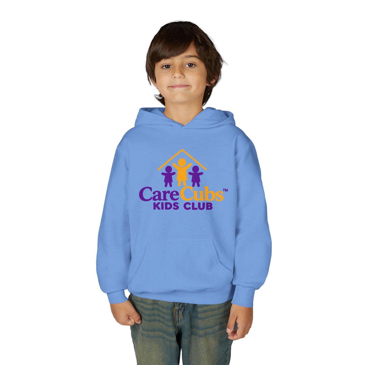 Youth Hoodie — CareCubs Kids Club Logo Sweatshirt