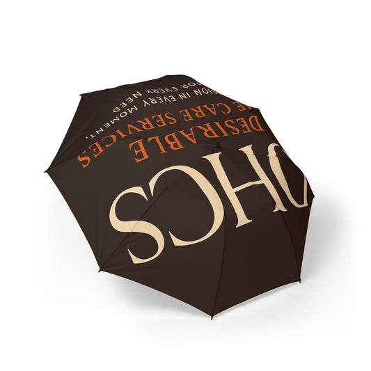 Stylish Foldable Umbrella with Graphic Design – Perfect for Rainy Days