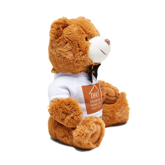 Custom Stuffed Teddy Bear with T-Shirt - Perfect Gift for Celebrations & Caregivers