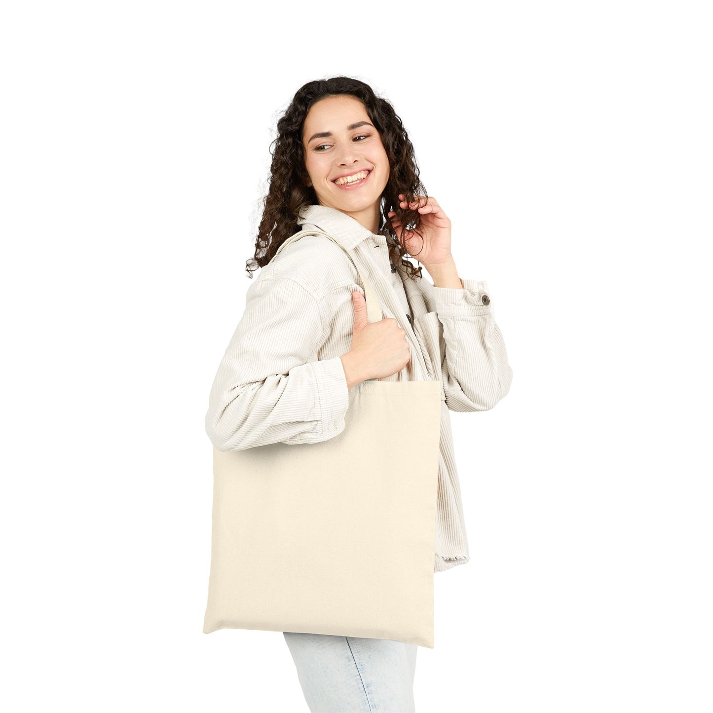 Personalized Cotton Canvas Tote Bag - Ideal for Home Care Services