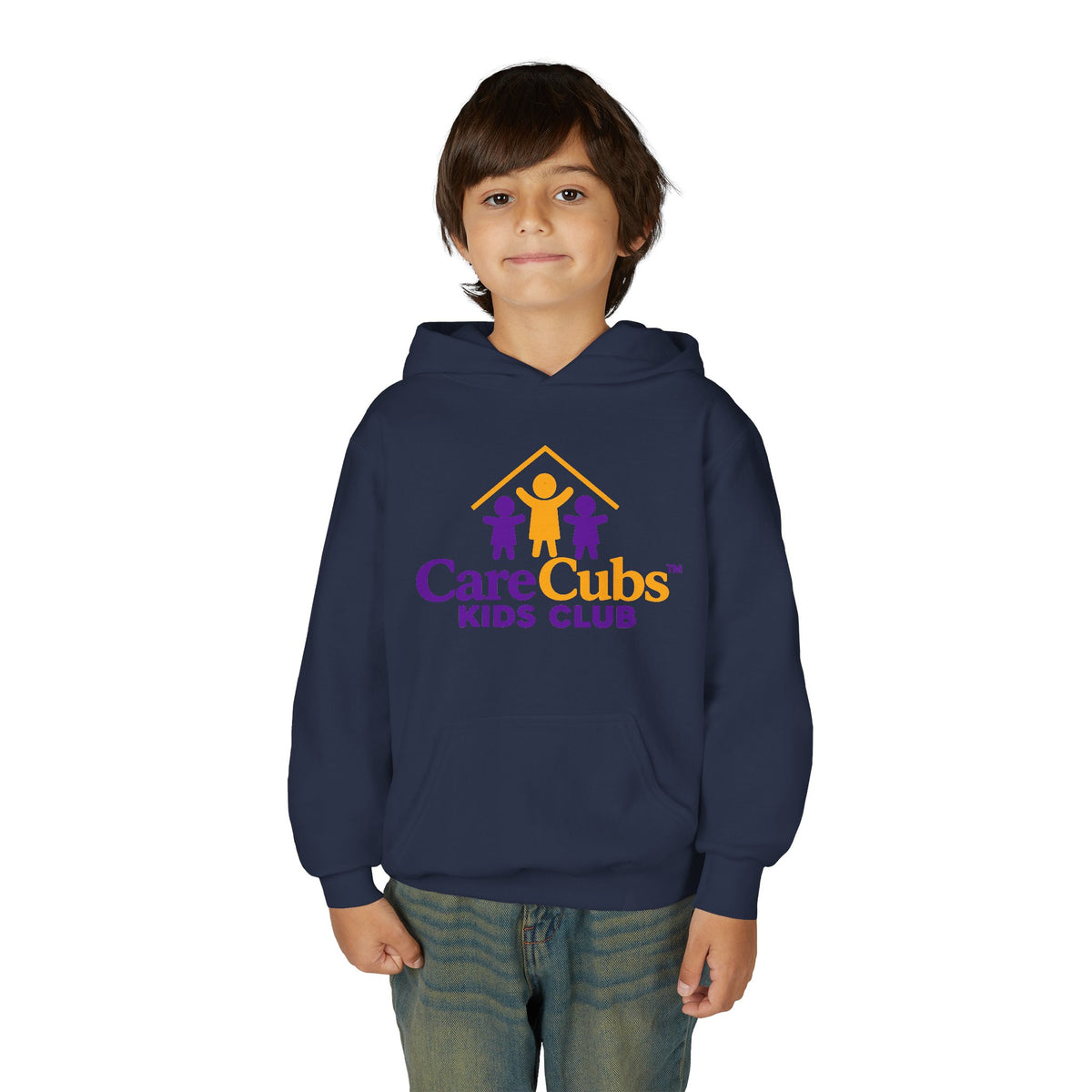 Youth Hoodie — CareCubs Kids Club Logo Sweatshirt