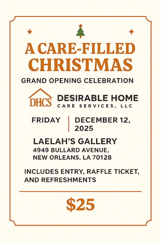 Grand Opening Ticket – A Care-Filled Christmas
