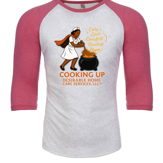 Vintage Pink/ Heather White - FRONT
