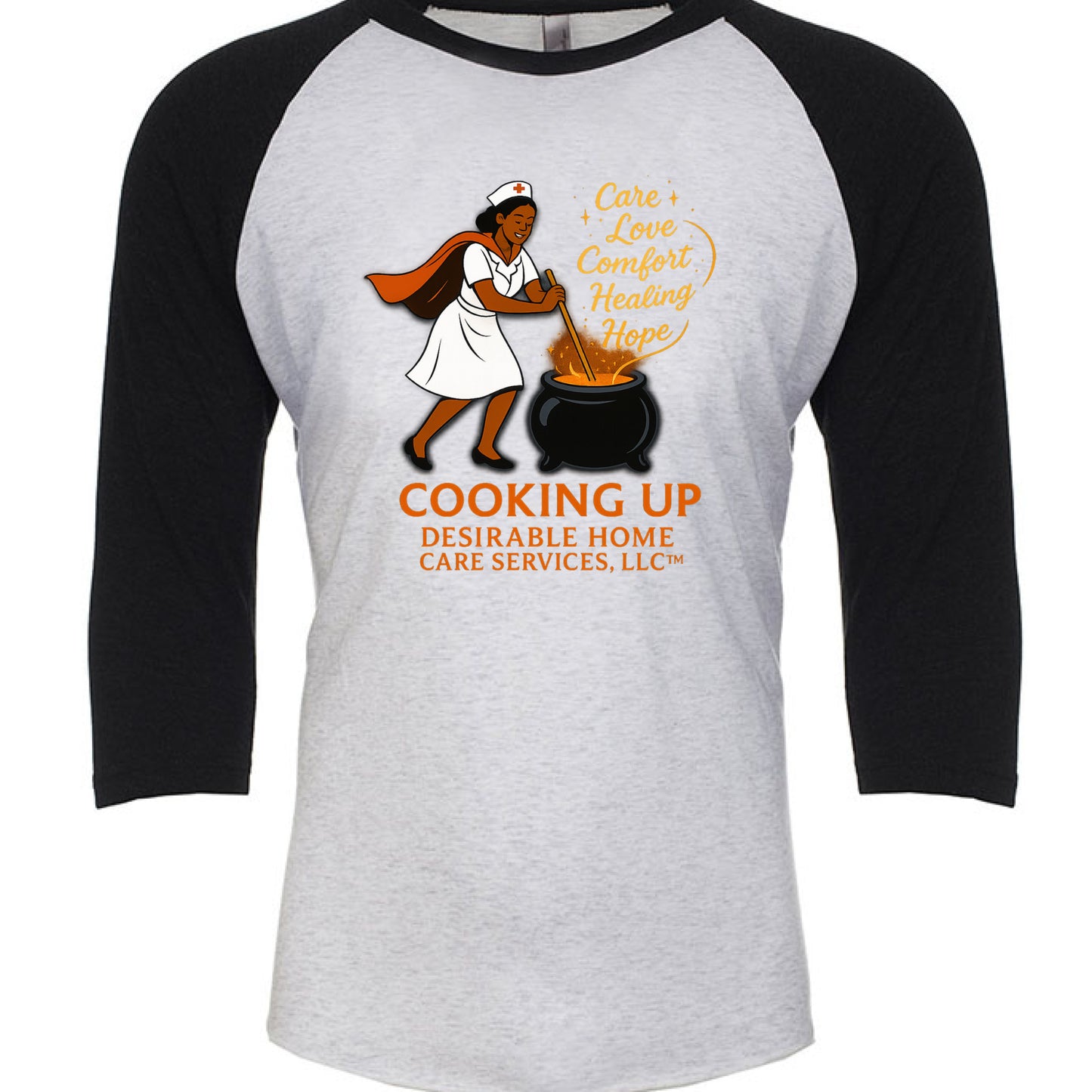 Vintage Black/ Heather White - FRONT